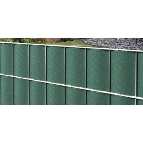PP Sichtschutzstreifen 5 Stk 2,015x190 mm, grün