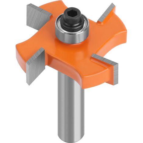 1pcs 8mm Fraise à Bois T-Forme Fraise de Rainure Set Coupe Outil de Travail du Bois Orange Lame Hauteur