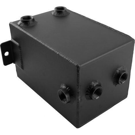 Réservoir tampon de carburant 3L pour voiture de course, bidon en aluminium, outils de reconditionnement automobile universels noirs (1/5)