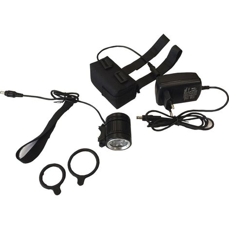 Linterna Frontal LED de Bicicletas Recargable 20 W