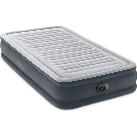Intex 67766ND TWIN COMFORT-PLUSH AIRBED Luftbett (L x B x H) 191 x 99 x 33 cm Grau