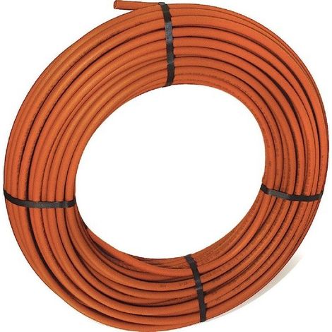 Tube PER Nu 120m PIPEX Ø20mm Épaisseur 1.9mm Rouge - 11032019030-120