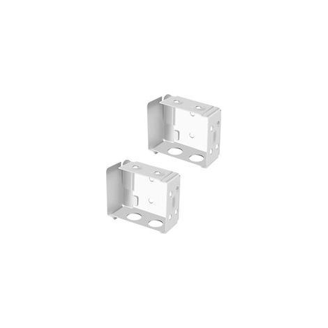 (Blanc)Lot De 2 Supports de Montage pour Store VéNitien - Paire de Supports Rectangulaires pour Store VéNitien/en Bois de 50 mm (1/5)