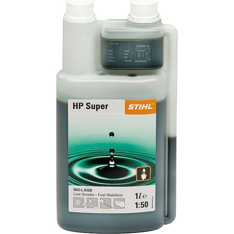 Stihl HP Super Zweitakt Motorenöl 1 Liter ( 07813198054 ) - 2 Stroke Oil - Low Smoke Oil (1/5)