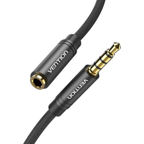 Rallonge Jack Audio 0.5m, Câble Extension Audio en Nylon Tressé Jack Stéré 3,5mm Mâle vers Femelle pour Casque Écouteur,iPod iPhone iPad,Voiture,Autoradios,Smartphones, Lecteur MP3,PS4,PC (1/5)