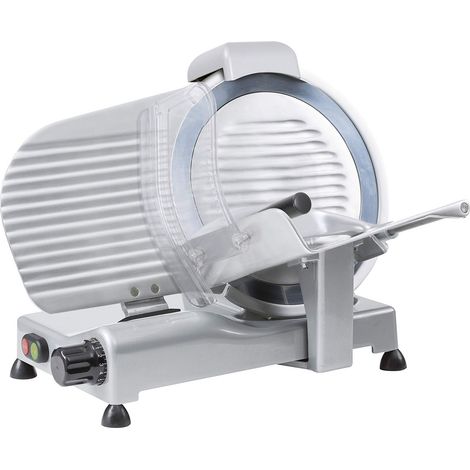 RGV Affettatrice New Lusso 300 ES DOM - Lama Ø300mm, Motore Ventilato 180W, Affilatorio Fisso, Spessore Regolabile 0–16mm