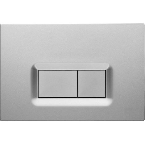 Placa de activación - VitrA Loop R - acabado cromado mate - anti-huellas - fácil de montar