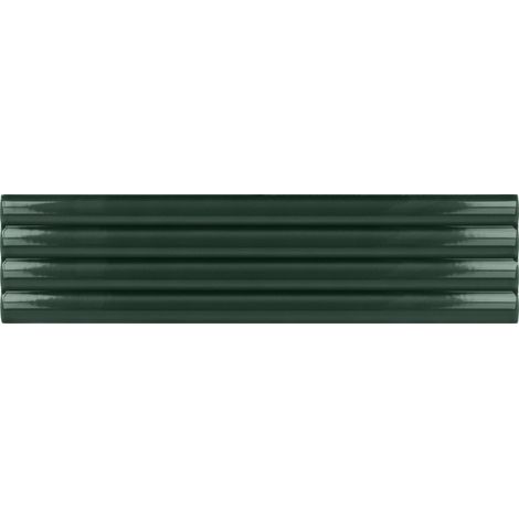 Carrelage mural faïence effet relief RYTHM 20x5cm 20x5cm Cloud Laurel green - Brillant - boîte de 0.38 m2 20 x 5 cm Cloud Laurel green - Brillant / P