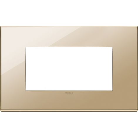 Placca 4M oro Vimar  22654.82