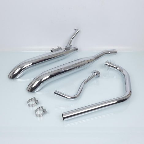 Pot d échappement Marving Legend pour moto Yamaha 125 XV Virago (1/5)