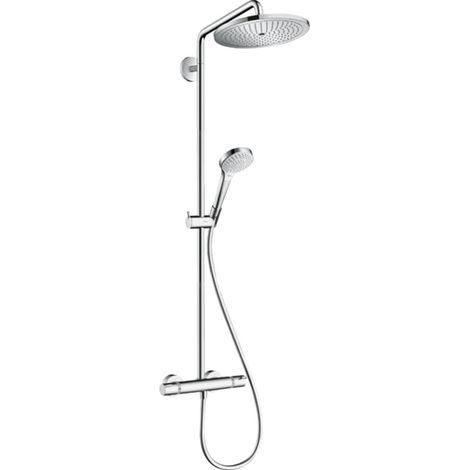HANSGROHE Croma Select S 280 EcoSmart columna de ducha termostática cromada