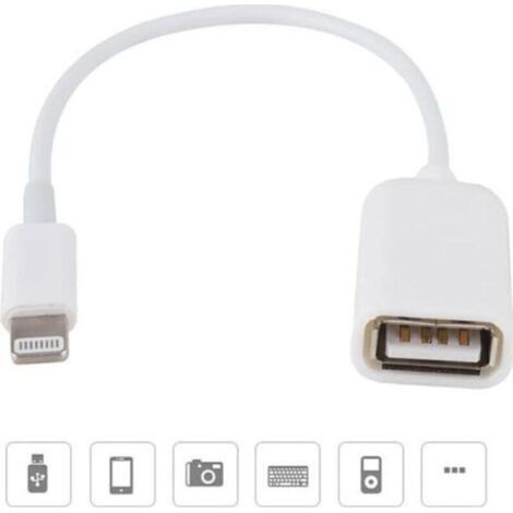 Cavo dati BOYOU - Cavo adattatore OTG, linea dati USB OTG per iPhone (1/4)