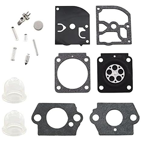 VURAHOME - Kit de réparation de membrane de carburateur pour Stihl FS38 FS45 FS55 FS46 HS45 BG45 BG85 MM55 BT45 C1Q-S66 (1/3)