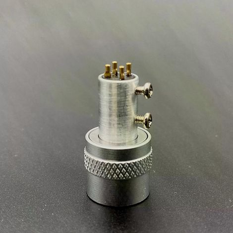 Tonarmbuchse für Plattenspieler des Typs SME mit 24-karätig vergoldetem Stift zum Abspielen von Vinyl-Schallplatten – Plattenspielerzubehör – JXLGV (1/4)