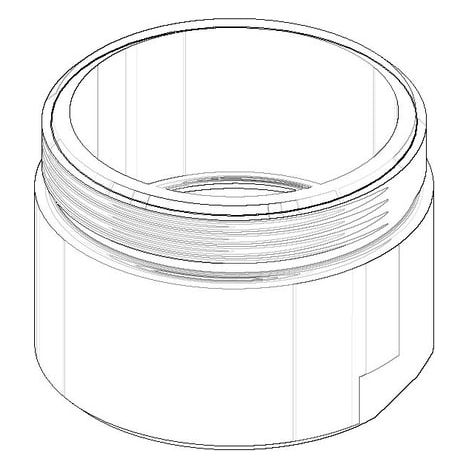 DO Luftsprudlerhülse ERSATZTEILE 092301022 D 18,5 x 13 mm Chrom