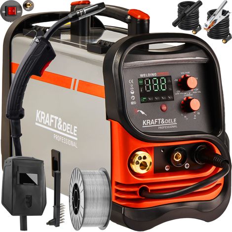 MÁQUINA DE SOLDADURA MIG/MMA/TIG CON GAS IGBT/SIN GAS KD1883