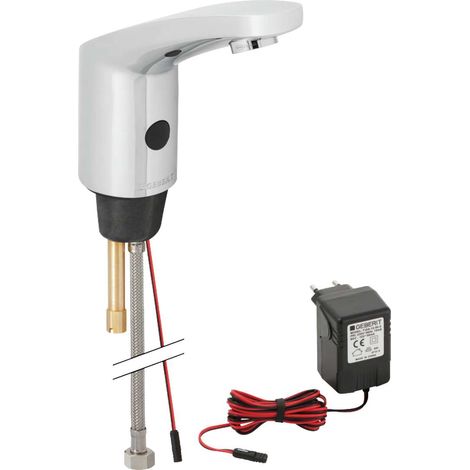 Geberit Tipo 185 rubinetto per lavabo funzionamento a rete: cromo / lucido, miscelatore=senza miscelatore, 116135211 (1/3)