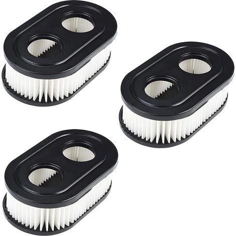 3 pcs Lawnmower Air Filters, Garden Mower Air Filters Suitable for Lawnmower Engine (1/5)