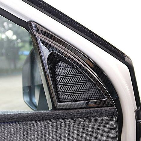 Per 3008 GT / 5008 II 2017-2022 Rivestimento interno per porta per altoparlante decorativo a colonna, accessori per auto, 2 pezzi (1/4)