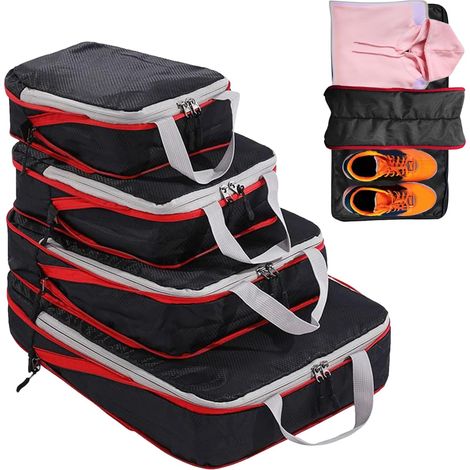 Compression Packing Cubes,Sachets de Compression pour Voyage (1/5)