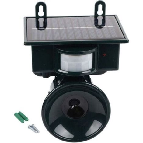 Ultraschall-Vogelabwehrgerät – Ultraschalltechnologie zur Vogelabwehr – Reichweite 150 Meter – Solarbetrieben (1/4)