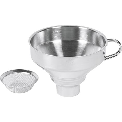 KÜCHENPROFI Trichter Edelstahl mit Sieb 9cm Ø13cm (121038) (1/2)