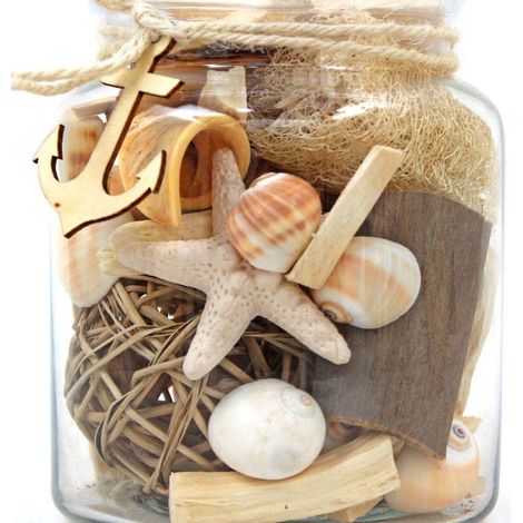 Verre déco flora 610 - Bois clair, transparent (1/2)