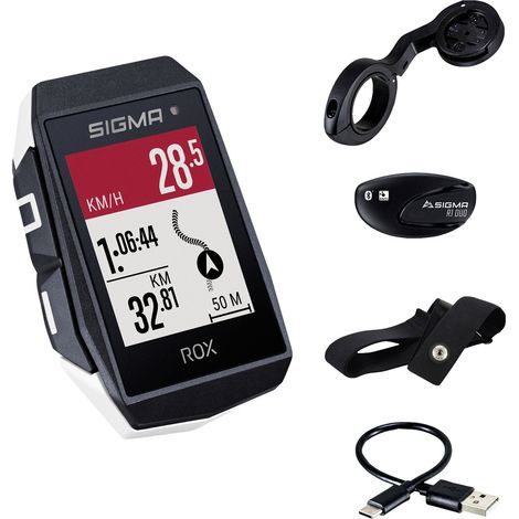 Sigma ROX 11.1 EVO HR Set Fahrrad-Navi Fahrrad GPS, GLONASS, spritzwassergeschützt (1/5)
