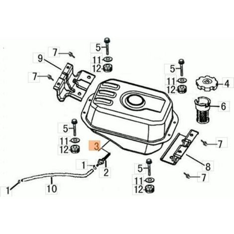 KOMPLETTER TANK ORIGINAL EMAK L66151877