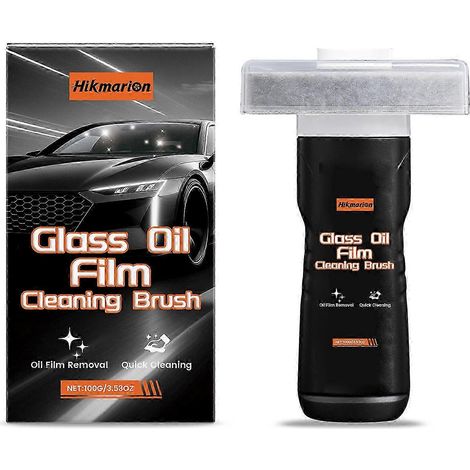 Brosse de nettoyage pour vitres de voiture sans traces. Permet d'obtenir des vitres impeccables et parfaitement transparentes pour l'entretien de votre voiture. (1/4)
