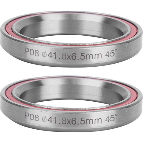 2 pièces 41.8MM robuste vélo de montagne vélo Double roulement scellé accessoire de casque (1/5)