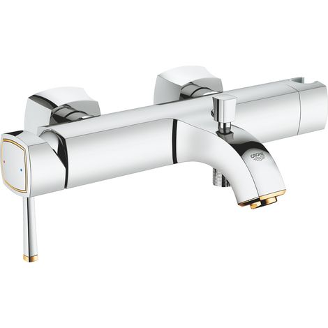 Grohe Miscelatore Mentore Cromo/Oro Grandera Miscelatore 23317IG0 (1/2)