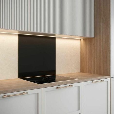 Credence - SAINT GOBAIN - Mattschwarz - Glas - 45x60