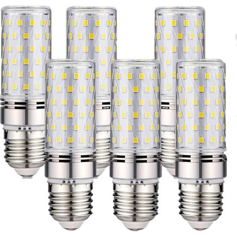 Ampoule LED E27 200-240 V 16 W Blanc froid 6 000 K 1 600 lm Non variable Culot à vis 6 pièces (1/5)