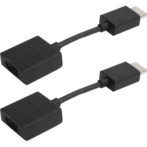 Câble HDMI Mâle-Femelle 4K Ultra HD, 2 Pièces pour Prolongation Haute Définition (1/5)