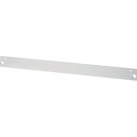 Plaque de montage A131 pour G-E Glissière argent ASSA-ABLOY (1/2)