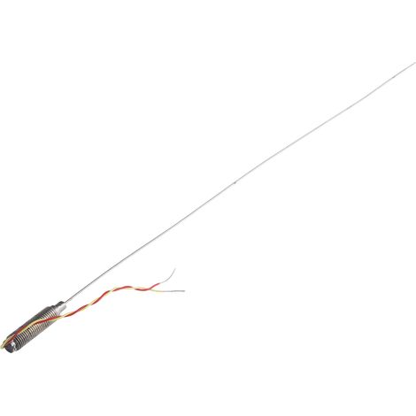 Thermocouple type K Ø 1mm, L 250mm, +1100°C max à Câble ( Prix pour 1 )