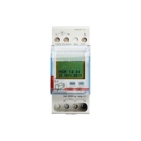 Interrupteur horaire numérique Legrand AstroRex D21 Alpha 230V 50/60Hz