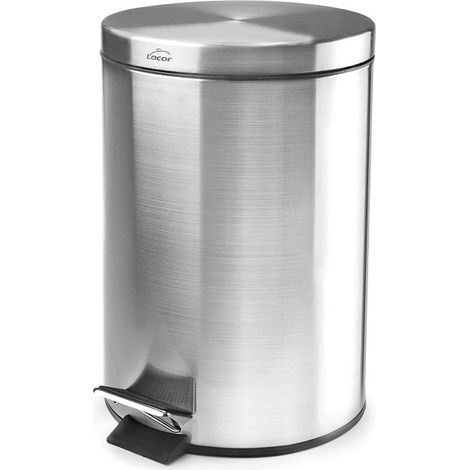 Lacor - 63303 - Poubelle à Pédale Inox - 3 Litres
