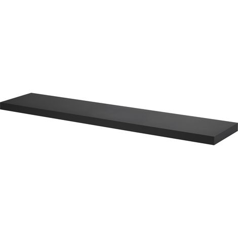 Dolle Regalboden Decoboard 115 x 23,5 x 3,8 cm schwarz Wandbrett (1/2)