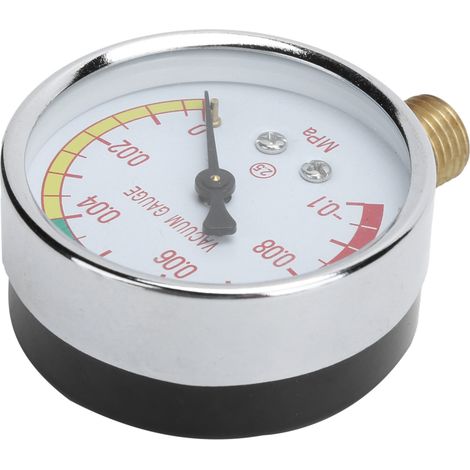 Manomètre de régulation de vide pour machine à traire, filetage mâle G1/4, accessoire -0,1-0 MPa (1/4)
