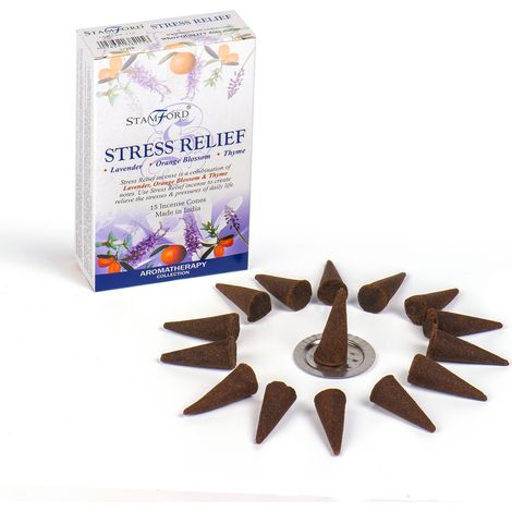 Cônes d'encens anti-stress- Vendu par 1 (1/2)