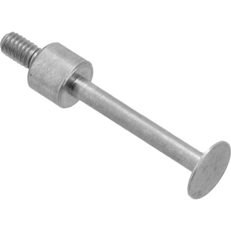 Sonde en acier rapide à filetage M2.5 en forme de T, pointes de contact plates pour comparateur à cadran (T8) (1/5)