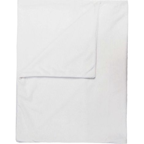 Weicher Samtkissenbezug, dekorativer Körperkissenbezug für Zuhause und Hotel-White 50x137cm (1/5)