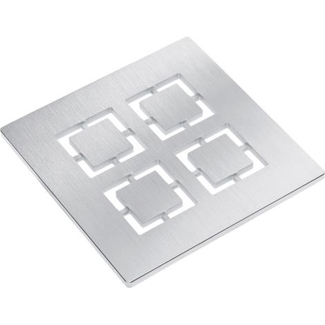HL066C.1E Acier inoxydable antirouille, découpe 138x138mm