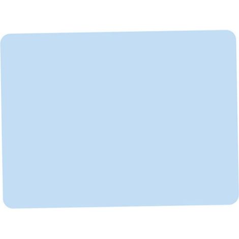 Tapis de table Tapis de table en silicone Tapis imperméable Set de table Antiadhésif Résistant à la chaleur Cuisine Dîner Bleu ciel