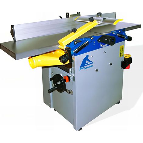 Dégauchisseuse-raboteuse 2000W 250mm – Tables en fonte – Guide inclinable 90-45° – Vitesse 8m/min – Pour bois dur – Jean L'Ebeniste