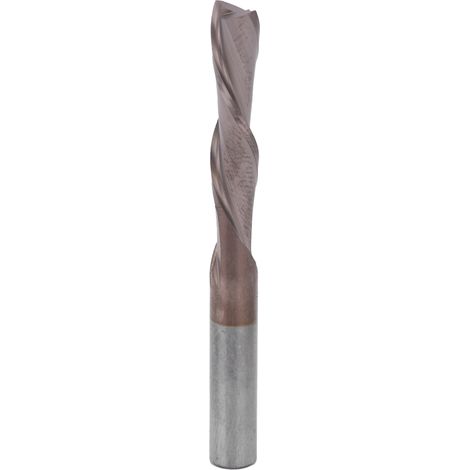 Double Edged Milling Cutter Durable Straight Milling Woodworking Cutter Bit for Wood Acrylic PVC6x6x25x60mm (1/5)