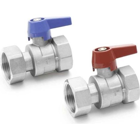 Kugelhahnset G1 für HKV / HKV-D Edelstahl (1/2)