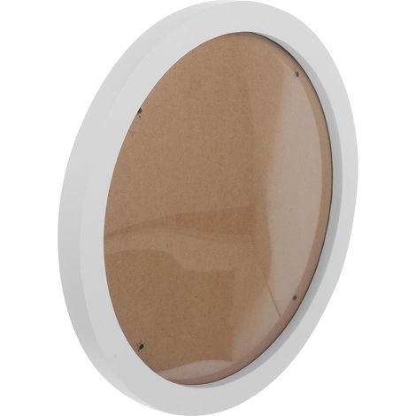 Cadre Photo Rond Bois 11.22 Pouces 28.50X28.50X2.00 Cm Support Mural Et Chevalet DéCoration Maison Pour Salon Chambre Galerie Famille (1/5)